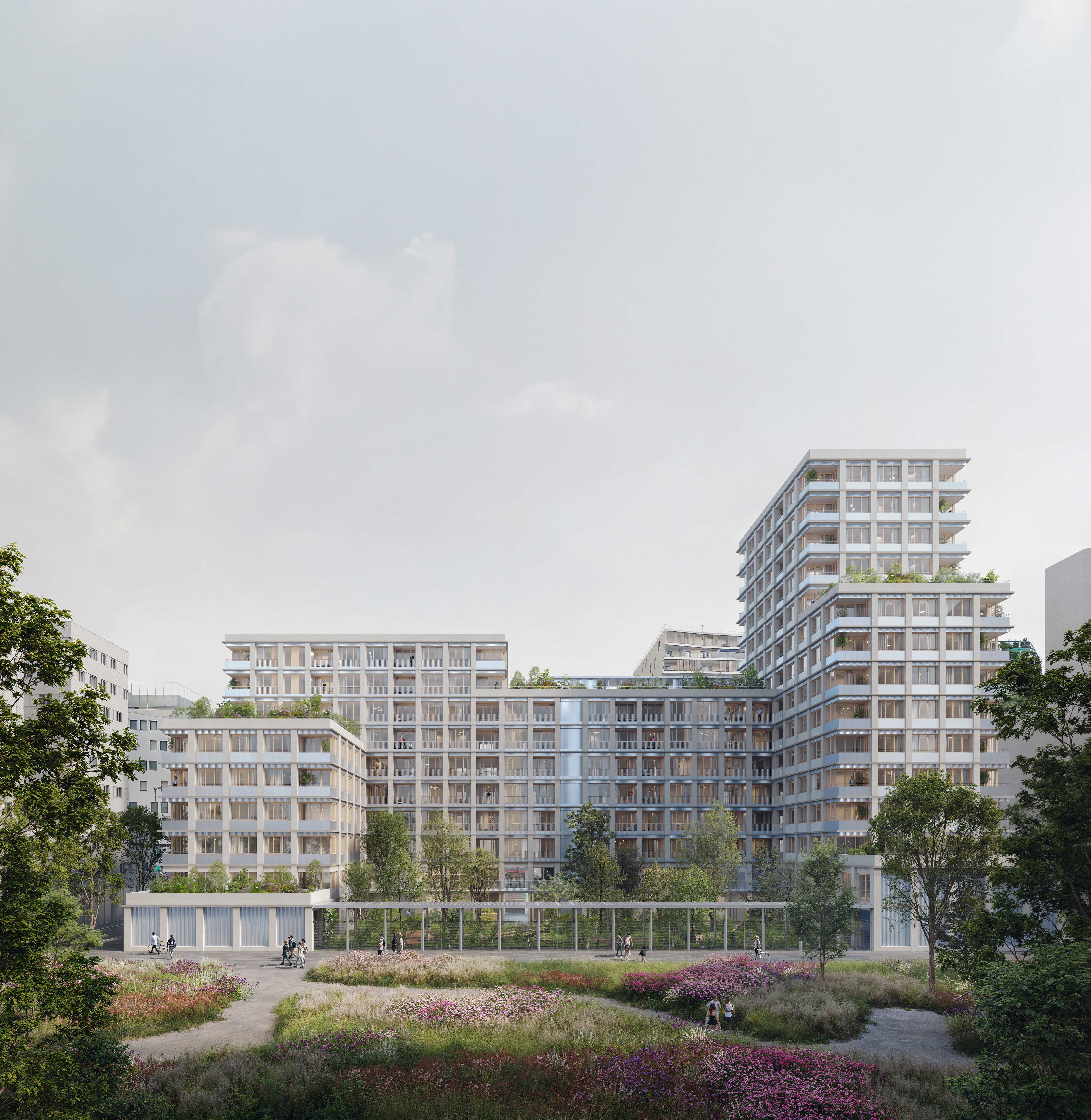 Arita Dreshaj – Home Above Rails – View from the garden.