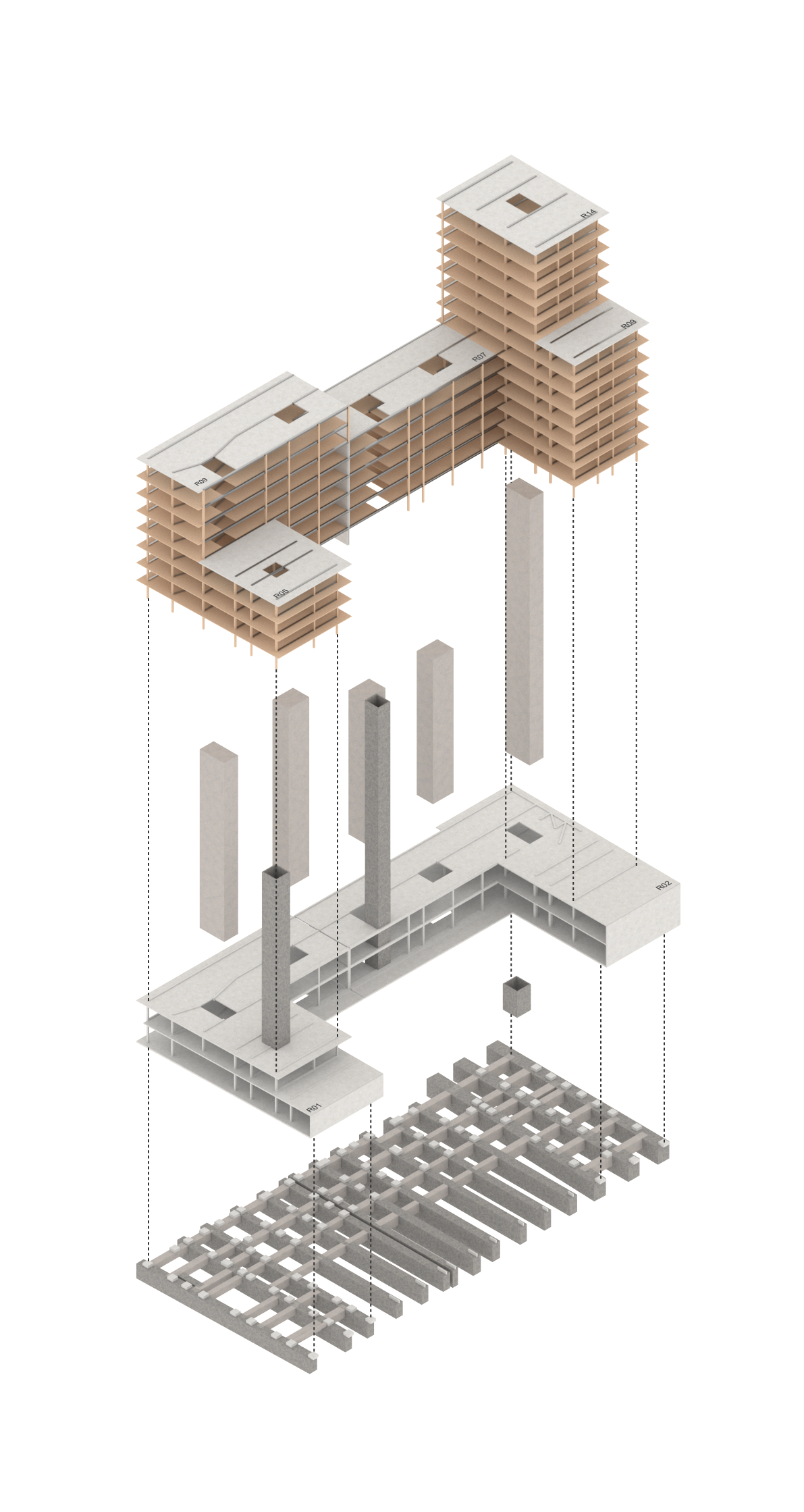 Arita Dreshaj – Home Above Rails – Hybrid construction system.