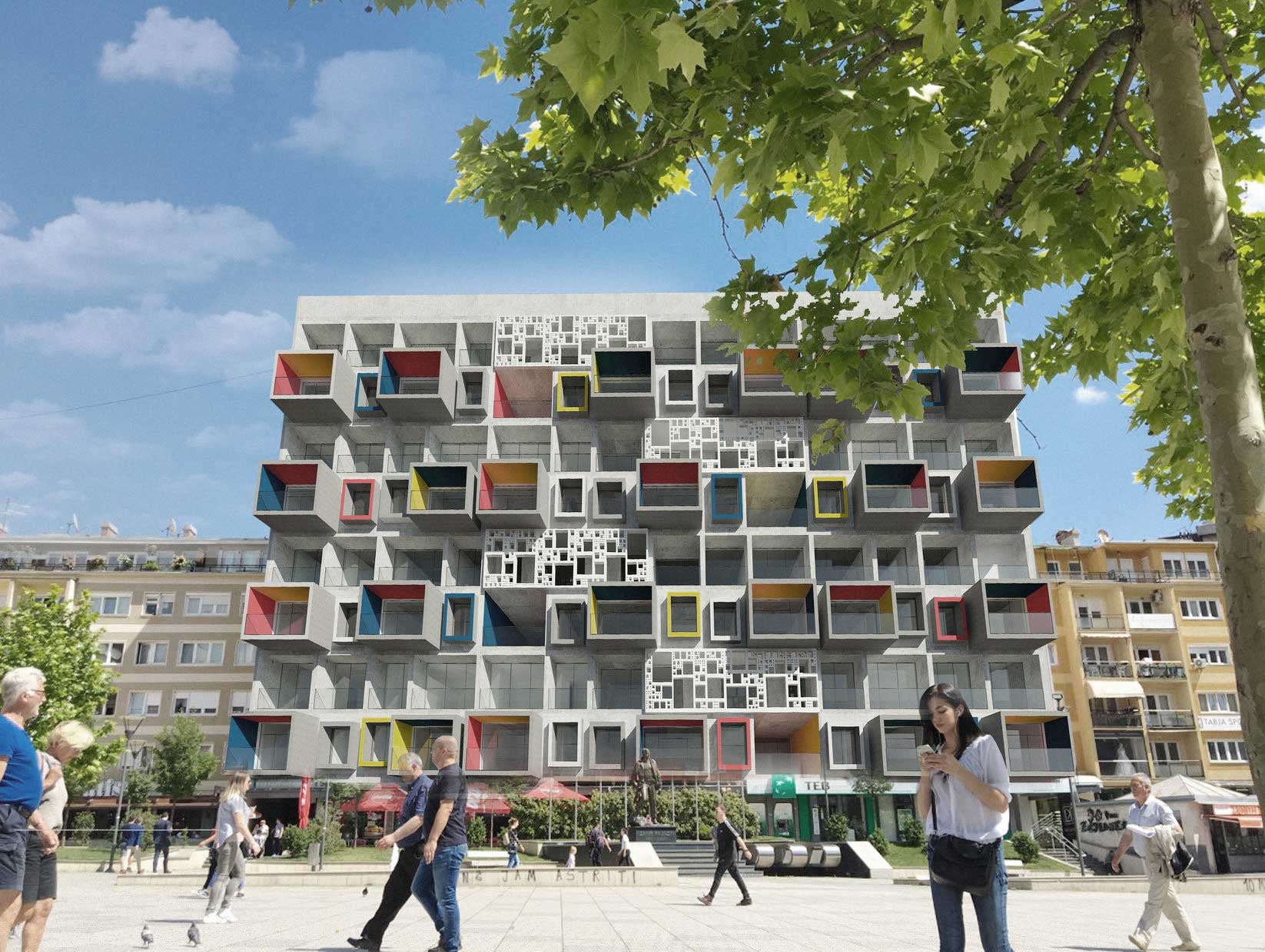 Arita Dreshaj – Box Box Box – Collage.