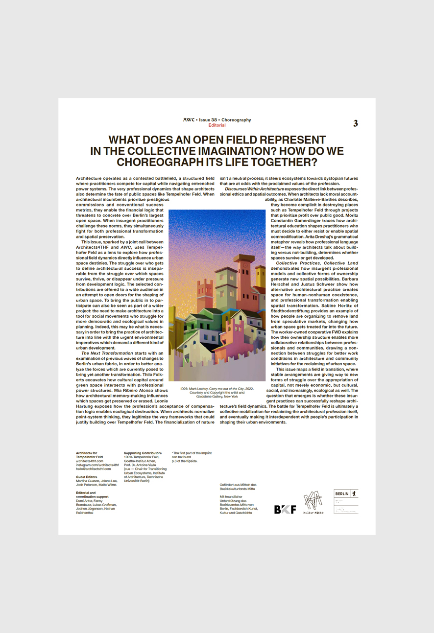 The Grammar of The Unbuilt